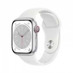 Apple watch series 8 - GPS+Cellular - 41mm - argento