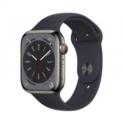 Apple watch series 8 - GPS+Cellular - 45mm - acciaio grafite