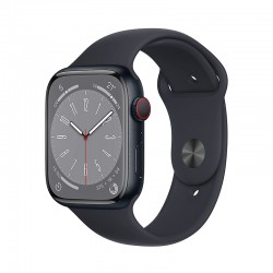Apple watch series 8 - GPS+Cellular - 45mm - mezzanotte