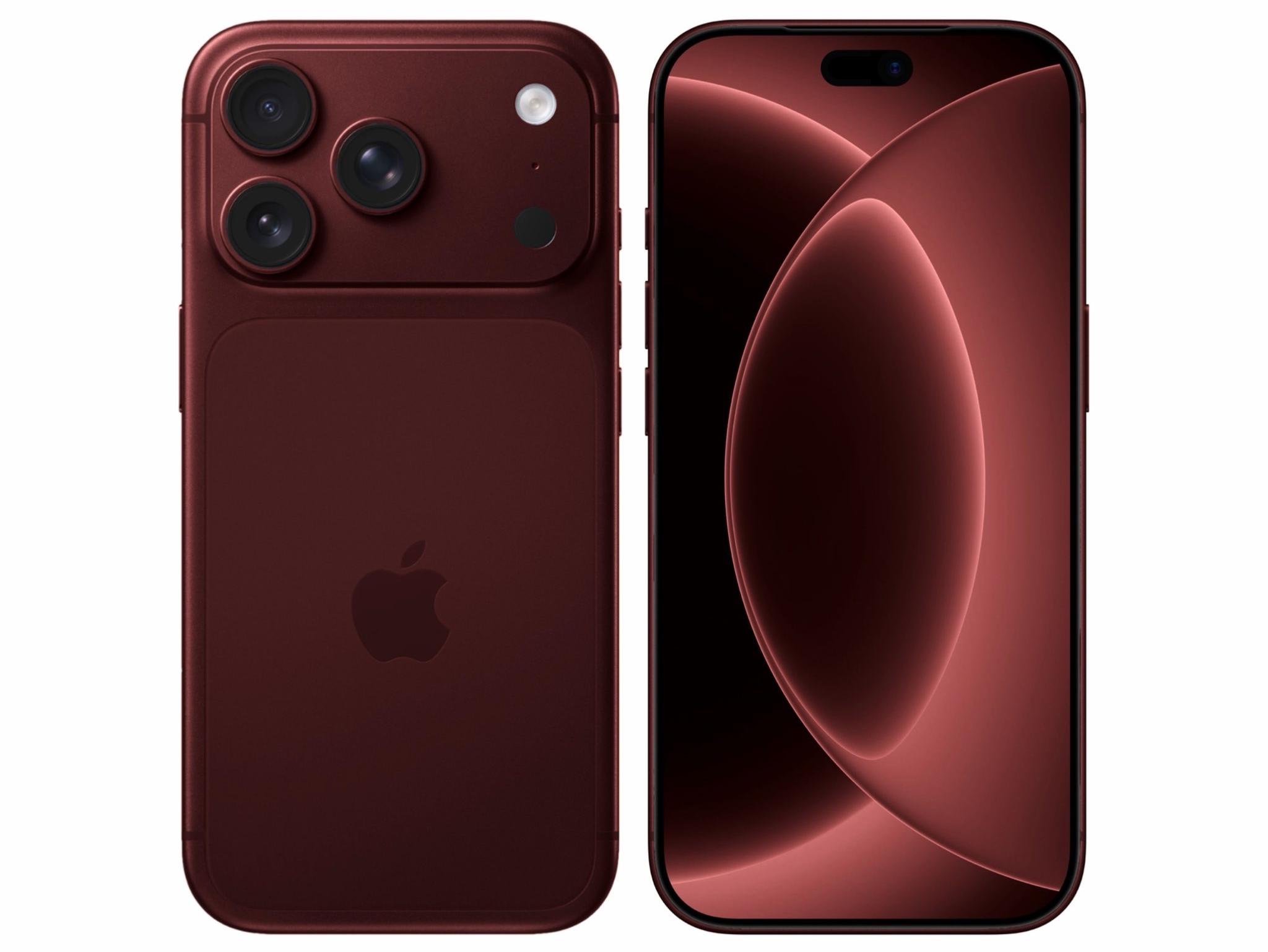 iPhone 18 Pro color borgogna